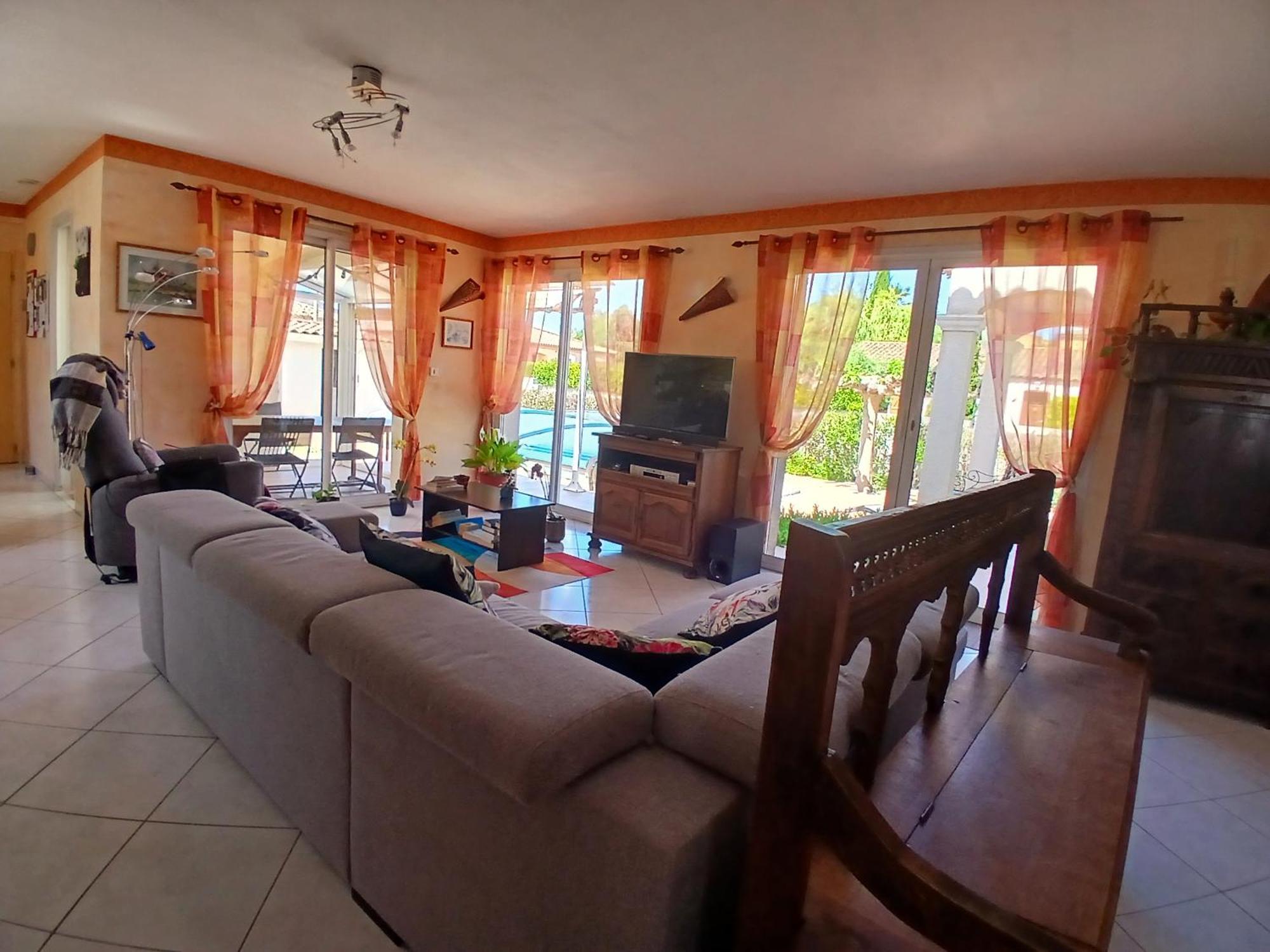 Bed and Breakfast Lauriers Roses Puisserguier Esterno foto